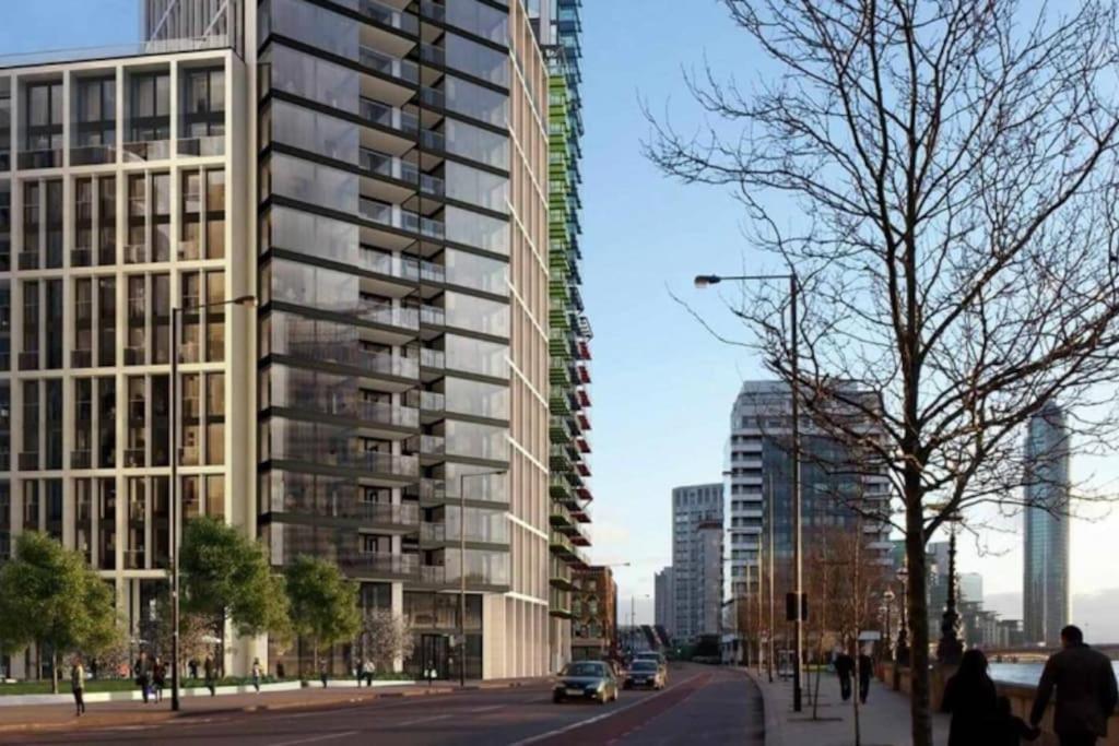 Apartamento Riverside Luxury - Pool, Gym, Sauna, Cinema, Bowling Alley And More! Londres